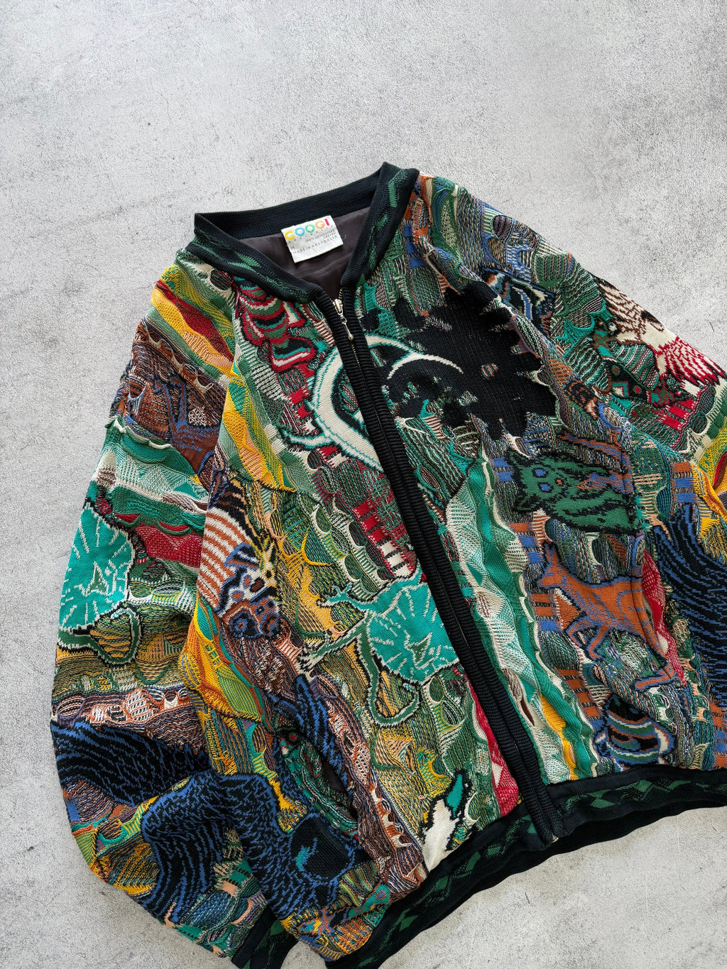 Vintage Coogi 3D Animal Knitwear Sweater - M