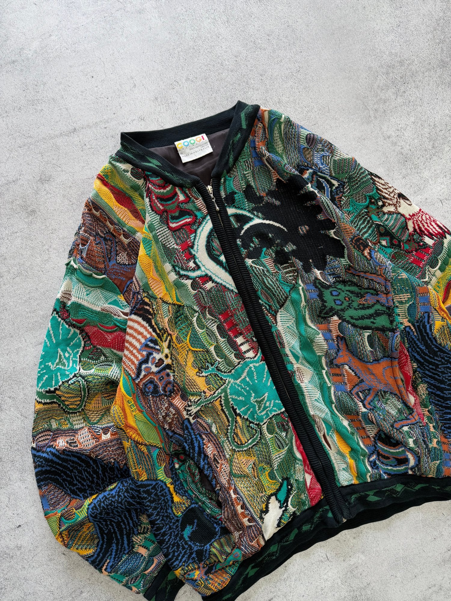 Vintage Coogi 3D Animal Knitwear Sweater - M