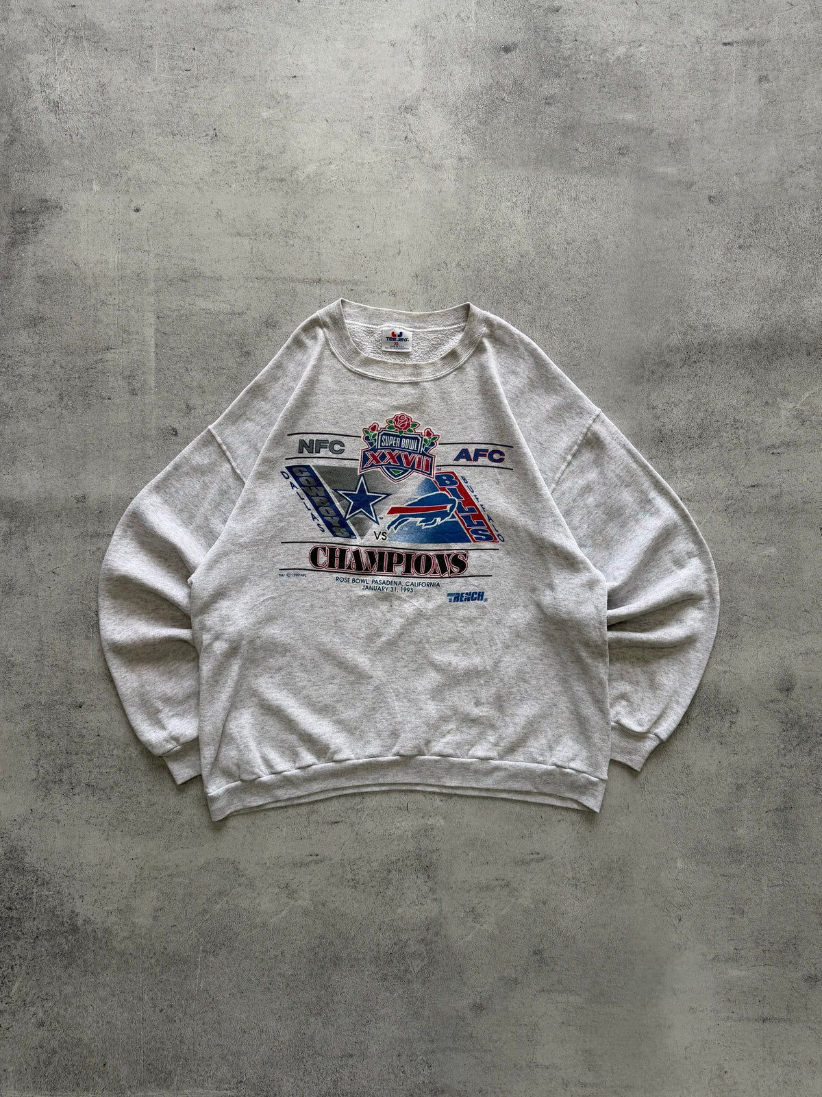 Vintage Tee Jays Super Bowl XXVII Sweatshirt - L