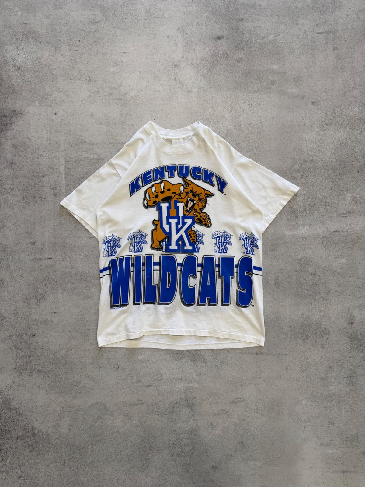 Vintage College Star Kentucky Wildcats T-Shirt - L