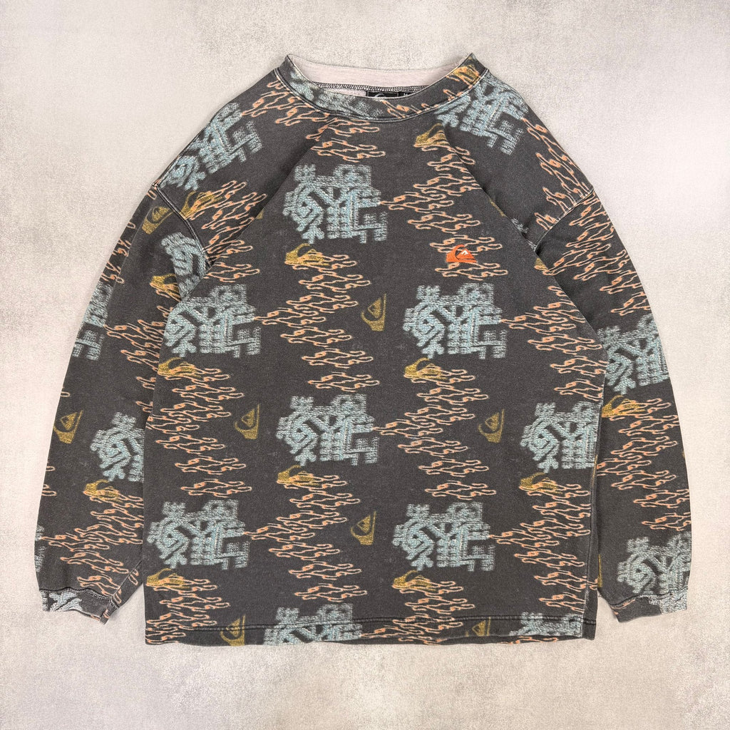Quiksilver Printed Sweatshirt - M