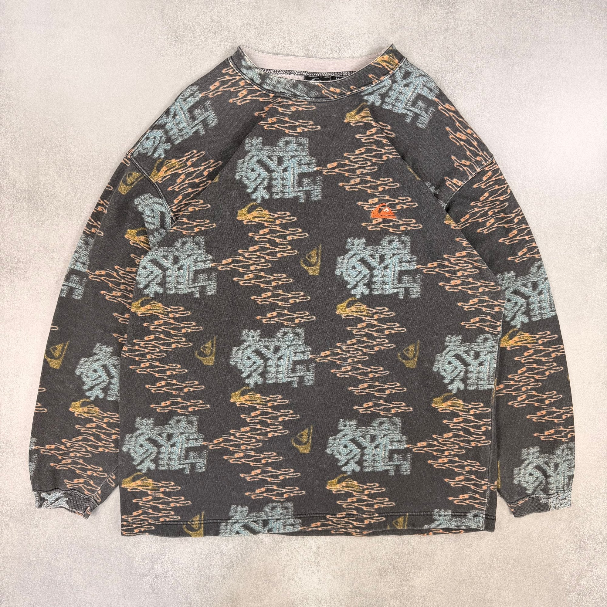 Quiksilver Printed Sweatshirt - M