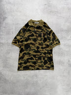 A Bathing Ape Camo Polo - XXL