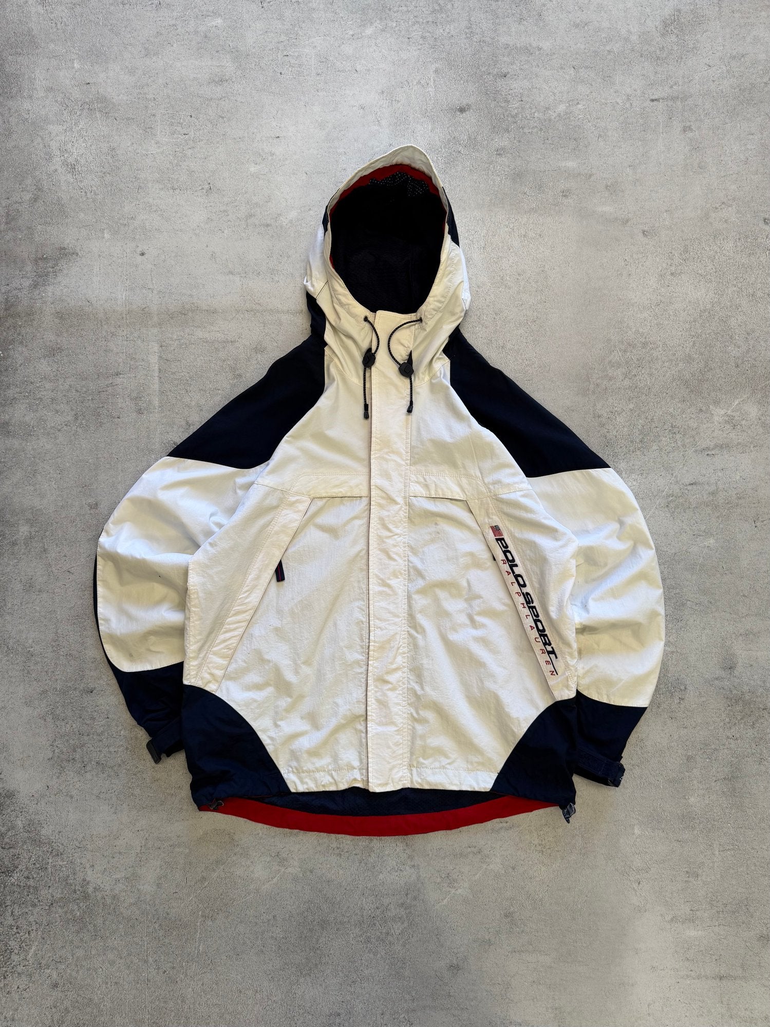 Vintage Polo Sport Ralph Lauren Hooded Jacket - L