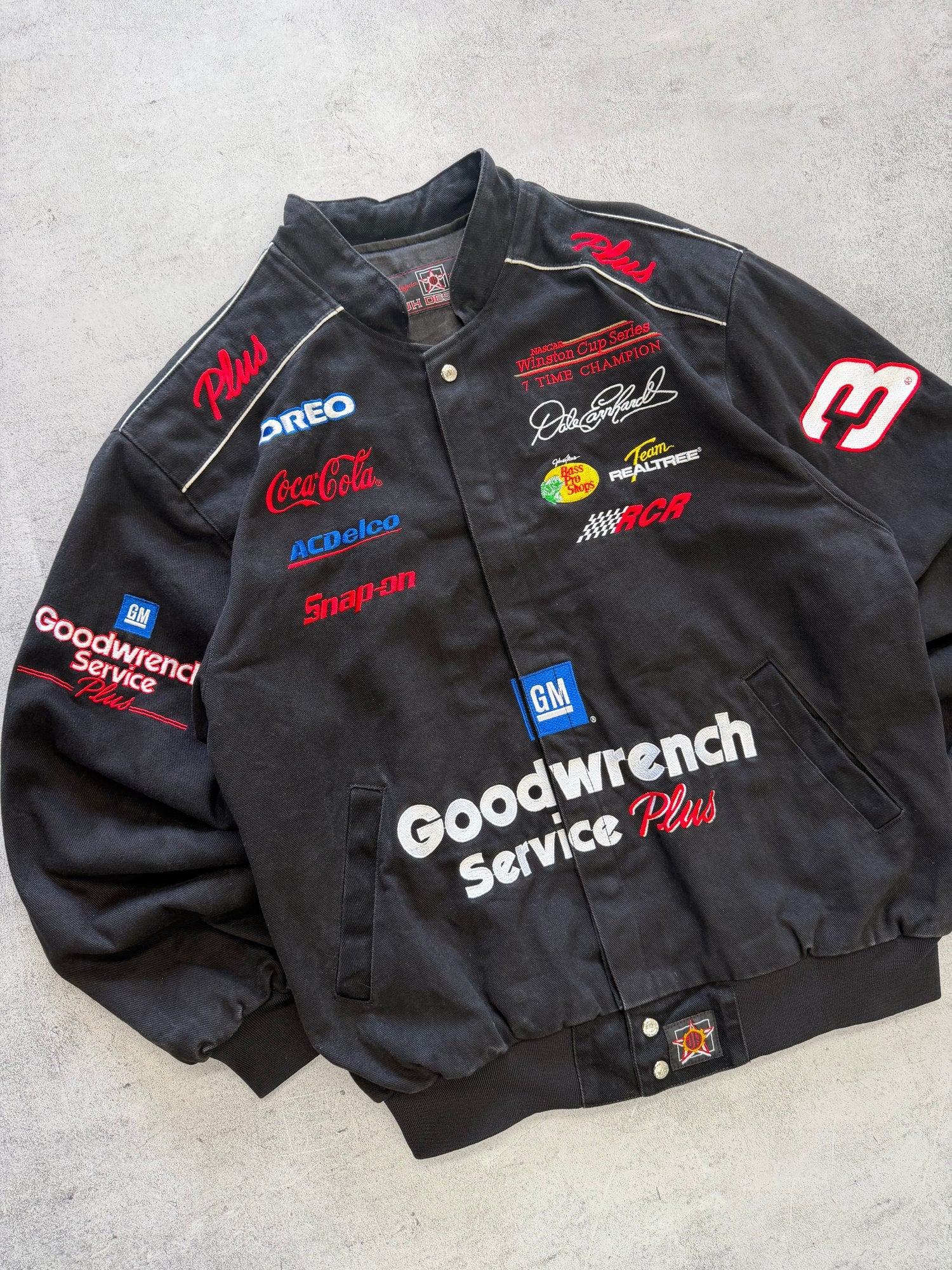 Vintage JH Design Dale Earnhardt NASCAR Jacket - XL