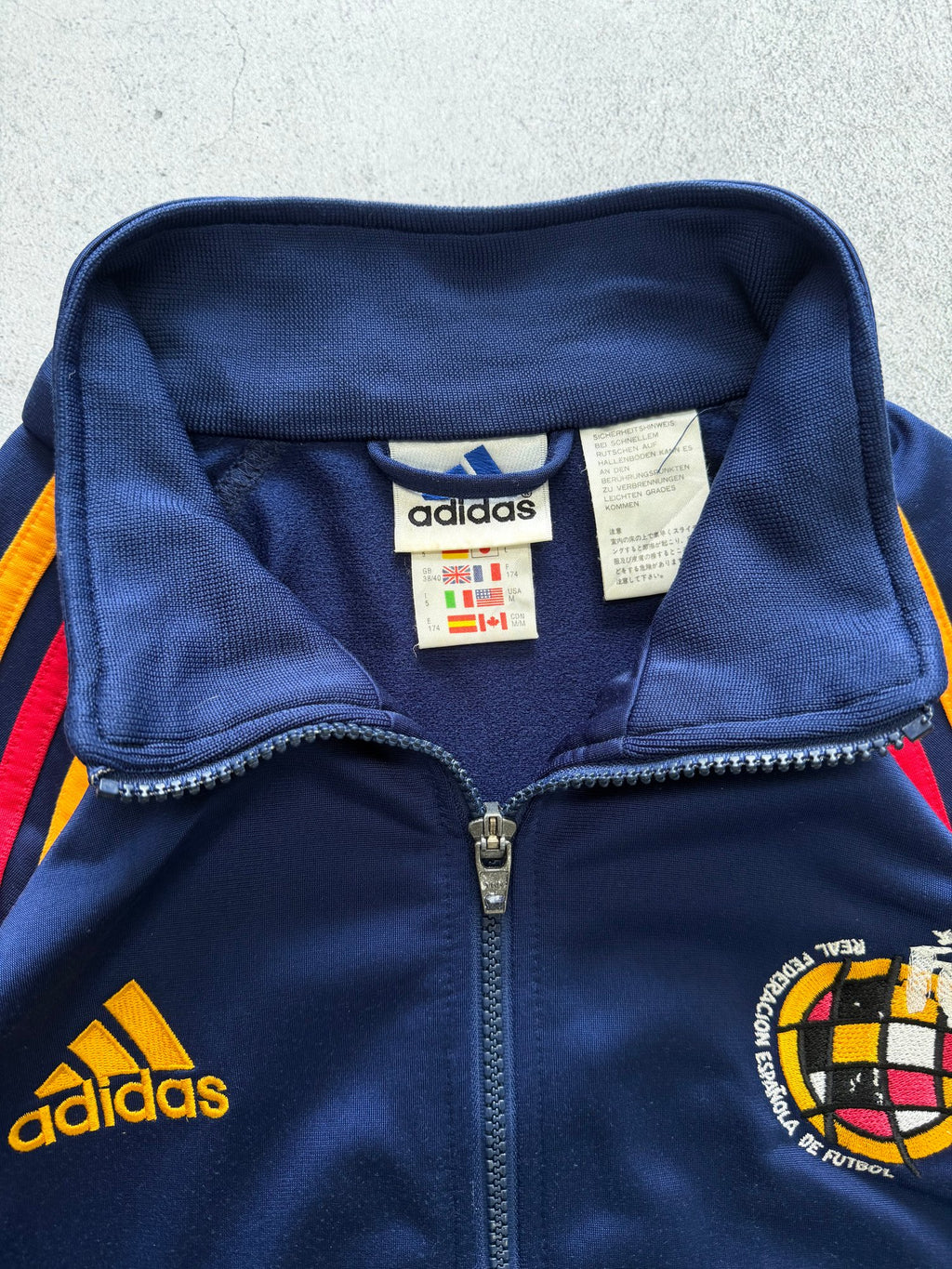 Adidas Spain Soccer Track Jacket - M