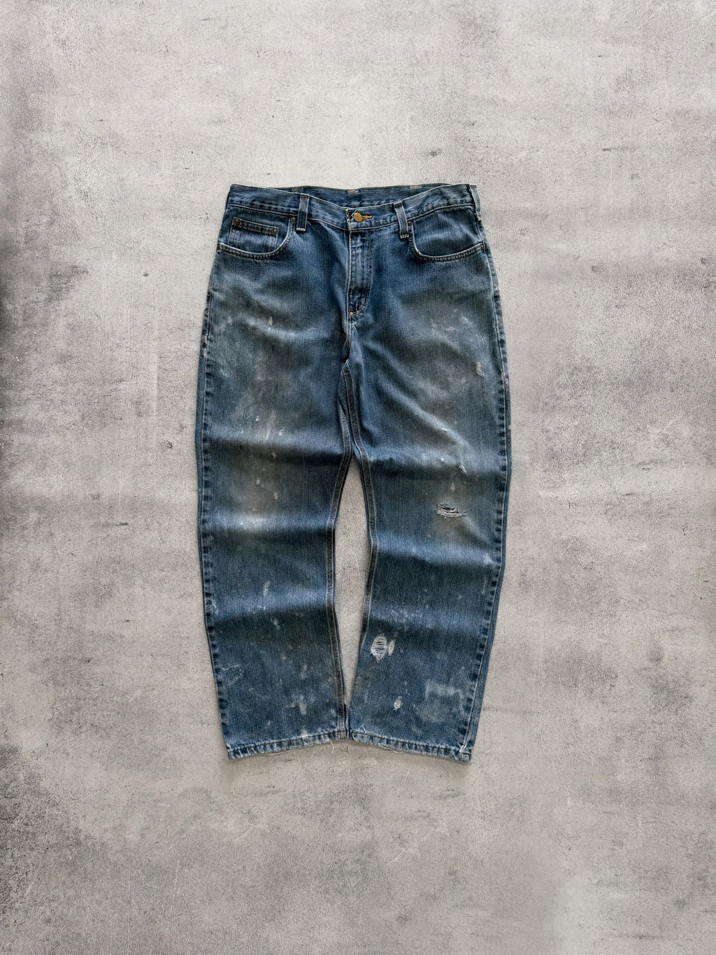 Carhartt Distressed Relaxed Fit Jeans - W34