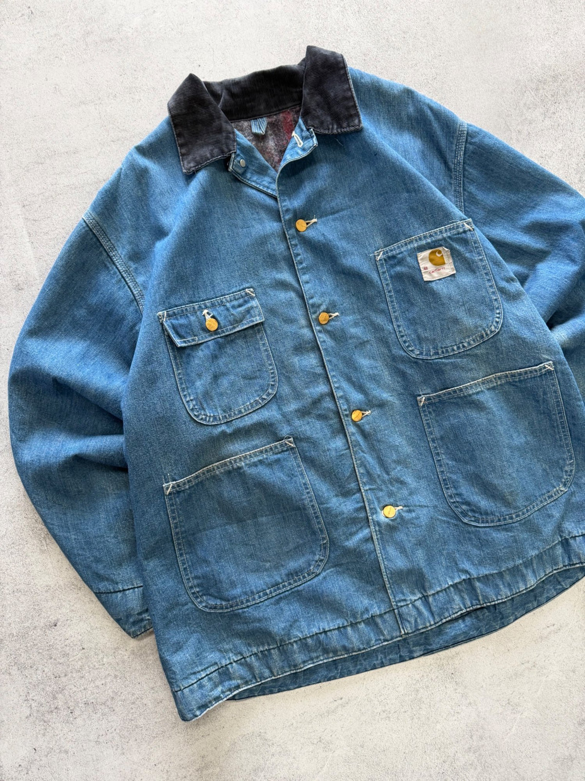 Carhartt Denim Trucker Jacket - XL