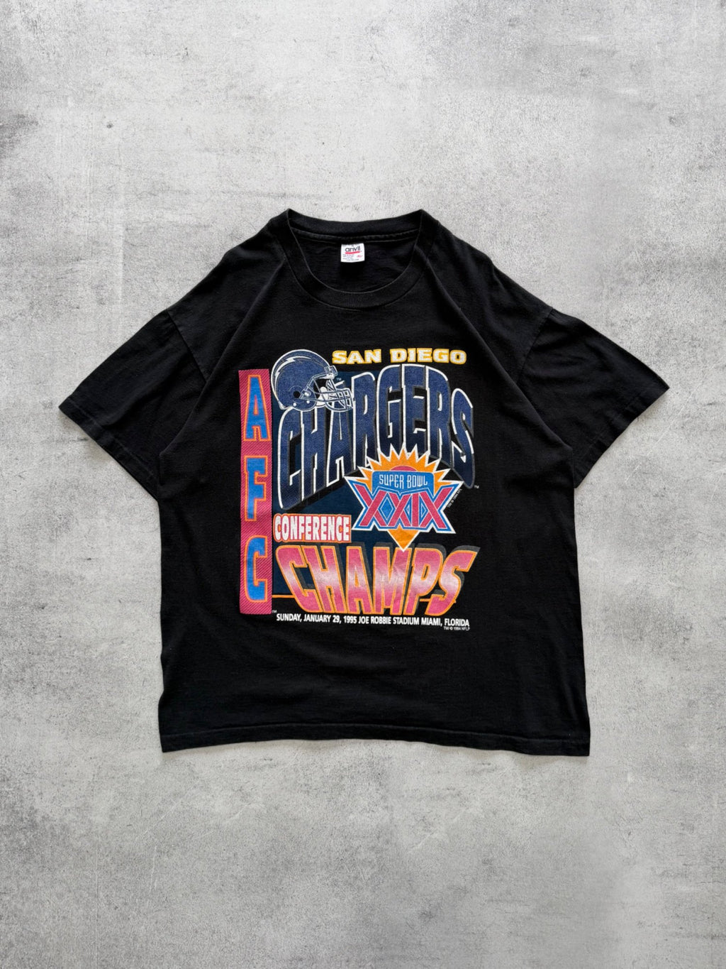 Vintage Anvil San Diego Chargers T-shirt - XL