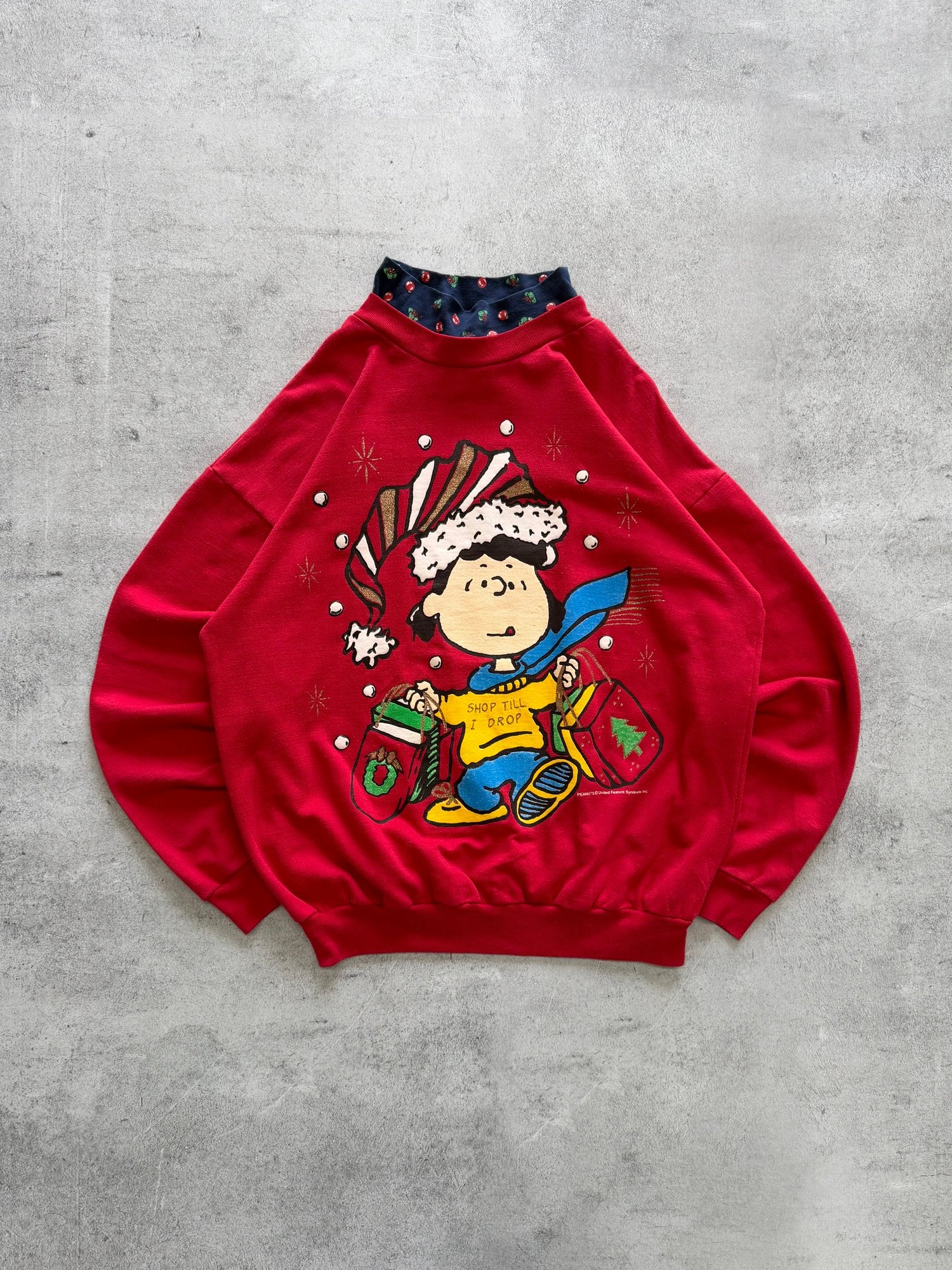 Peanuts Christmas Sweatshirt - M