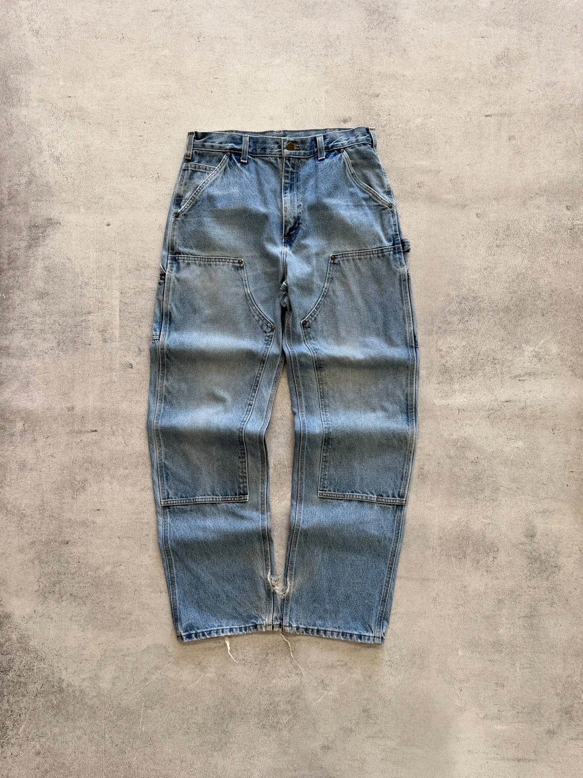 Vintage Carhartt Double Knee Dungaree Jeans - W33