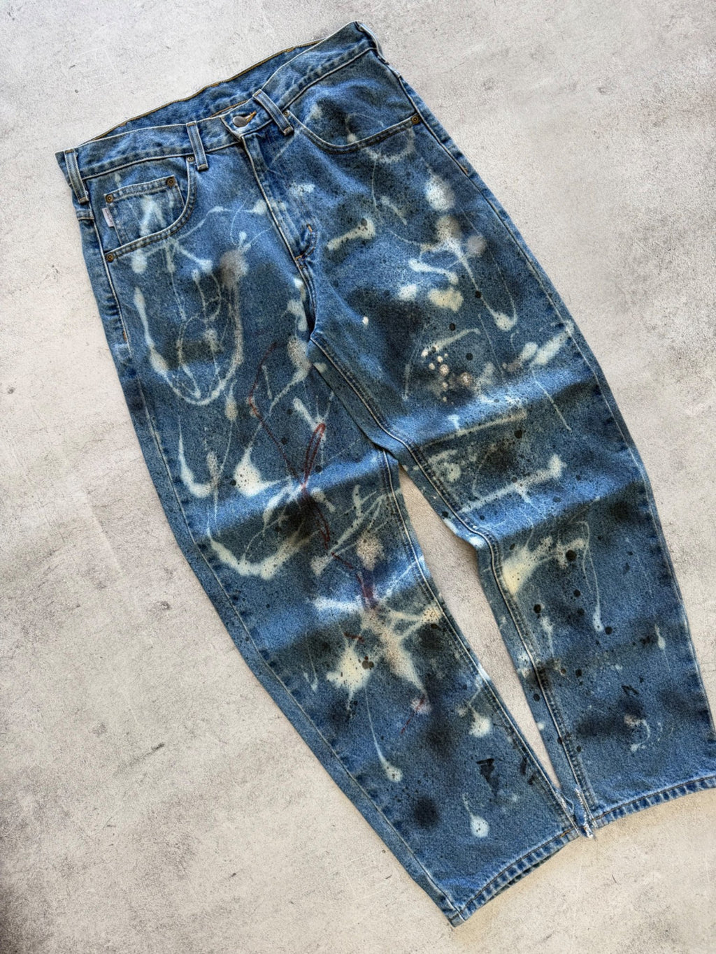 Carhartt Paint Splatter Relaxed Fit Jeans - W32