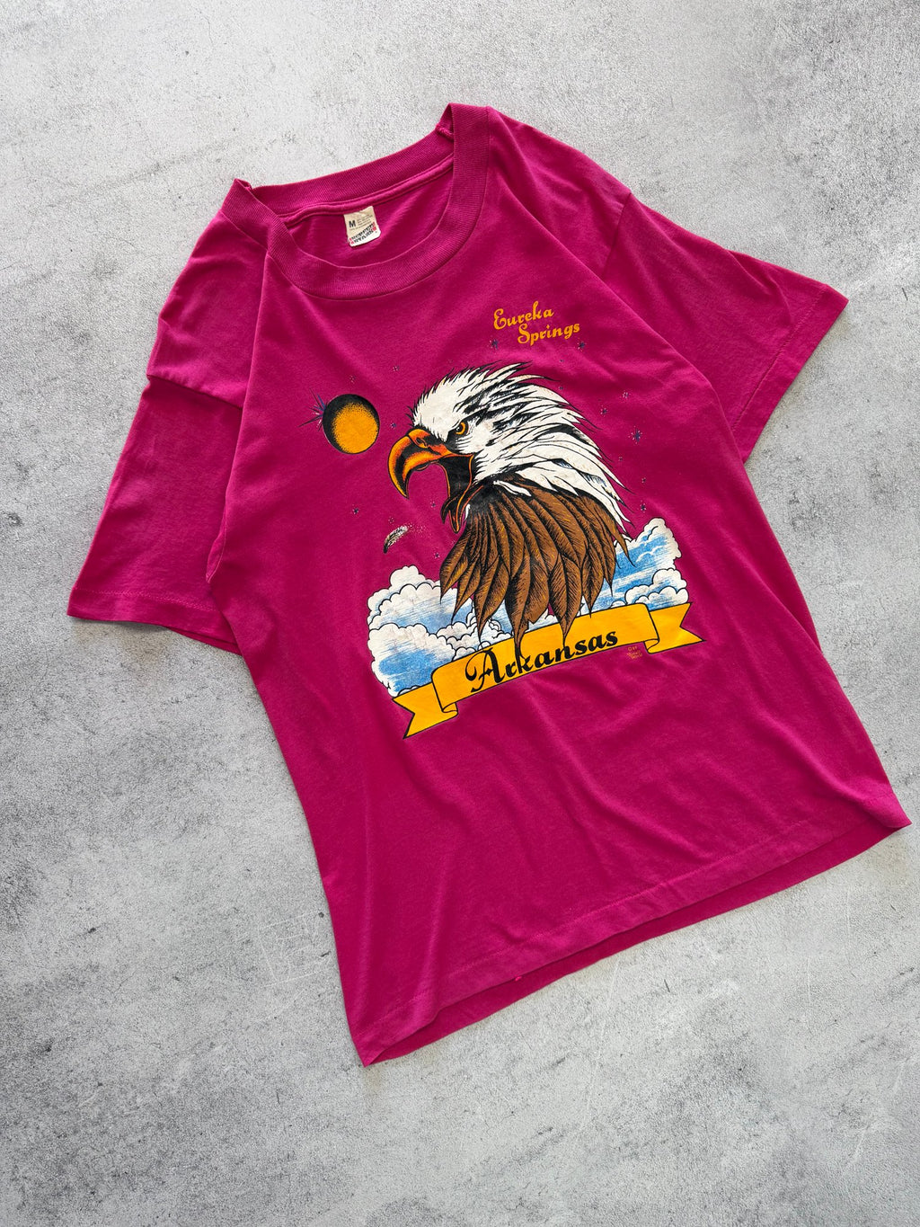 Vintage Eureka Springs Arkansas Bald Eagle T-Shirt - M