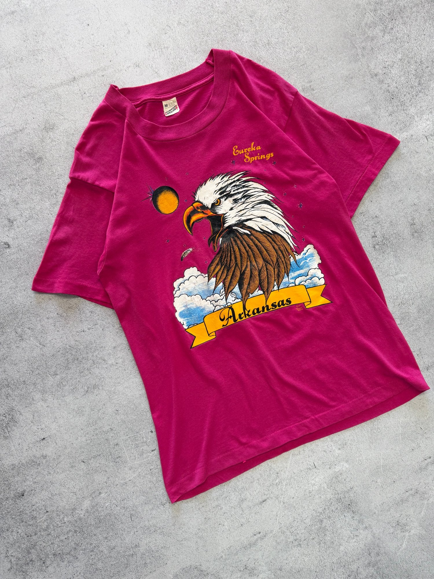 Vintage Eureka Springs Arkansas Bald Eagle T-Shirt - M