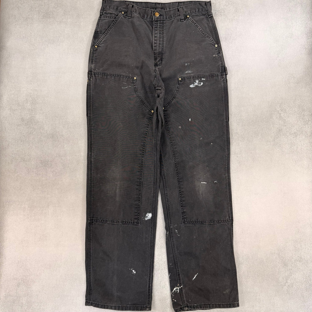 Carhartt Black Double Knee Pants - W34