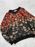 Lacoste Chemise Knit Sweater - L