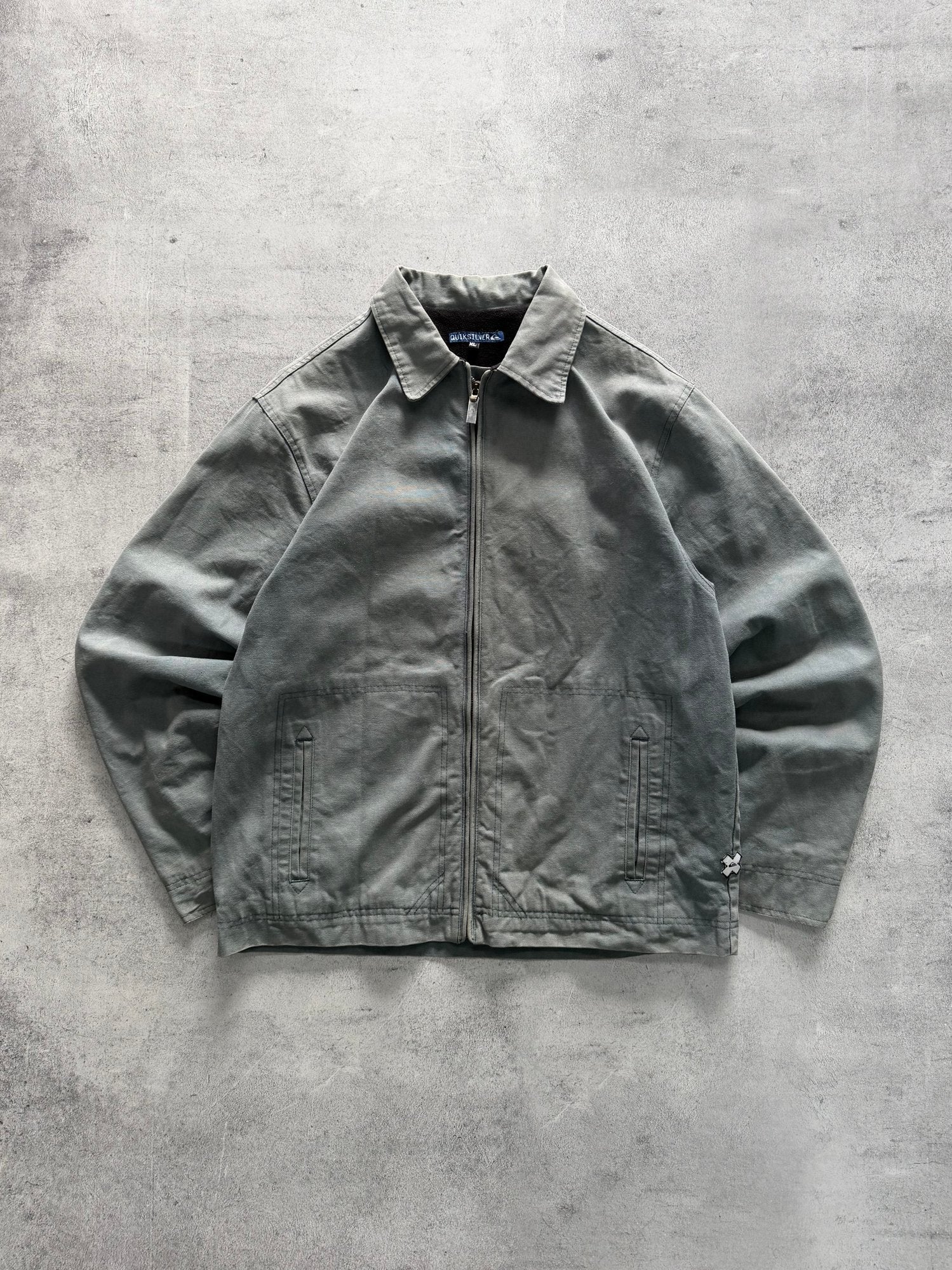 Vintage Quiksilver Bomber Jacket - XL