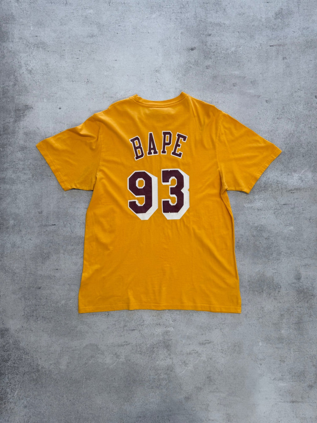 Mitchell & Ness Bape Lakers T-Shirt - XL