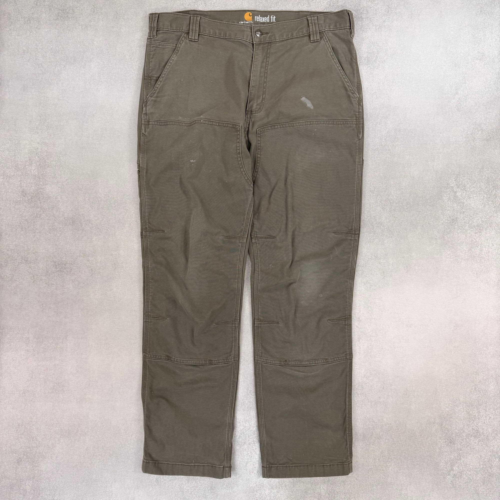 Carhartt Green Double Knee Pants - W36