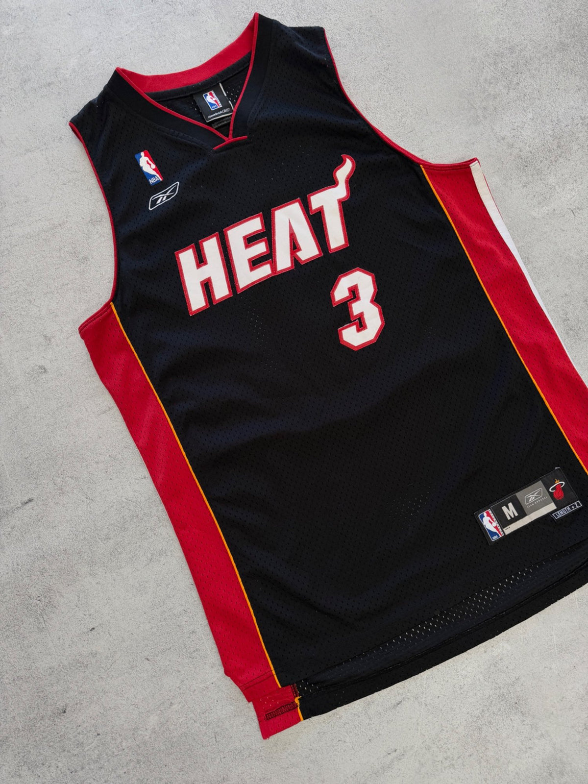 Reebok Miami Heat NBA Jersey Wade 3 - M