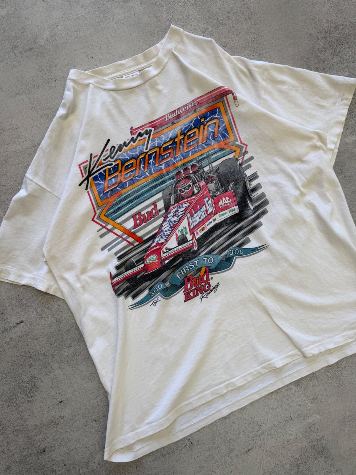 Vintage Delta Kenny Bernstein Racing T-Shirt - XL