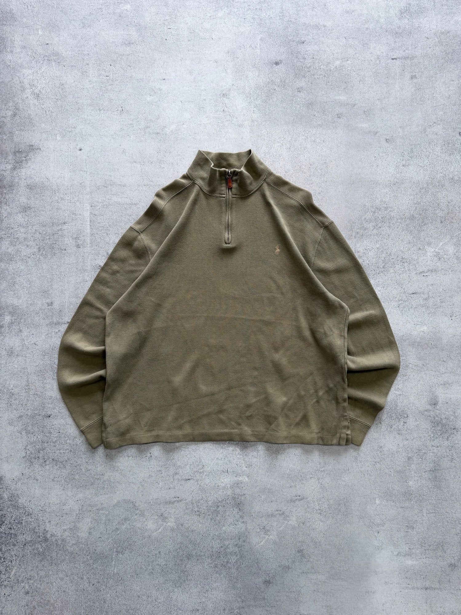 Polo Ralph Lauren Quarter Zip Sweater - L