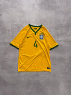Nike Brazil David Luiz Football Jersey - M