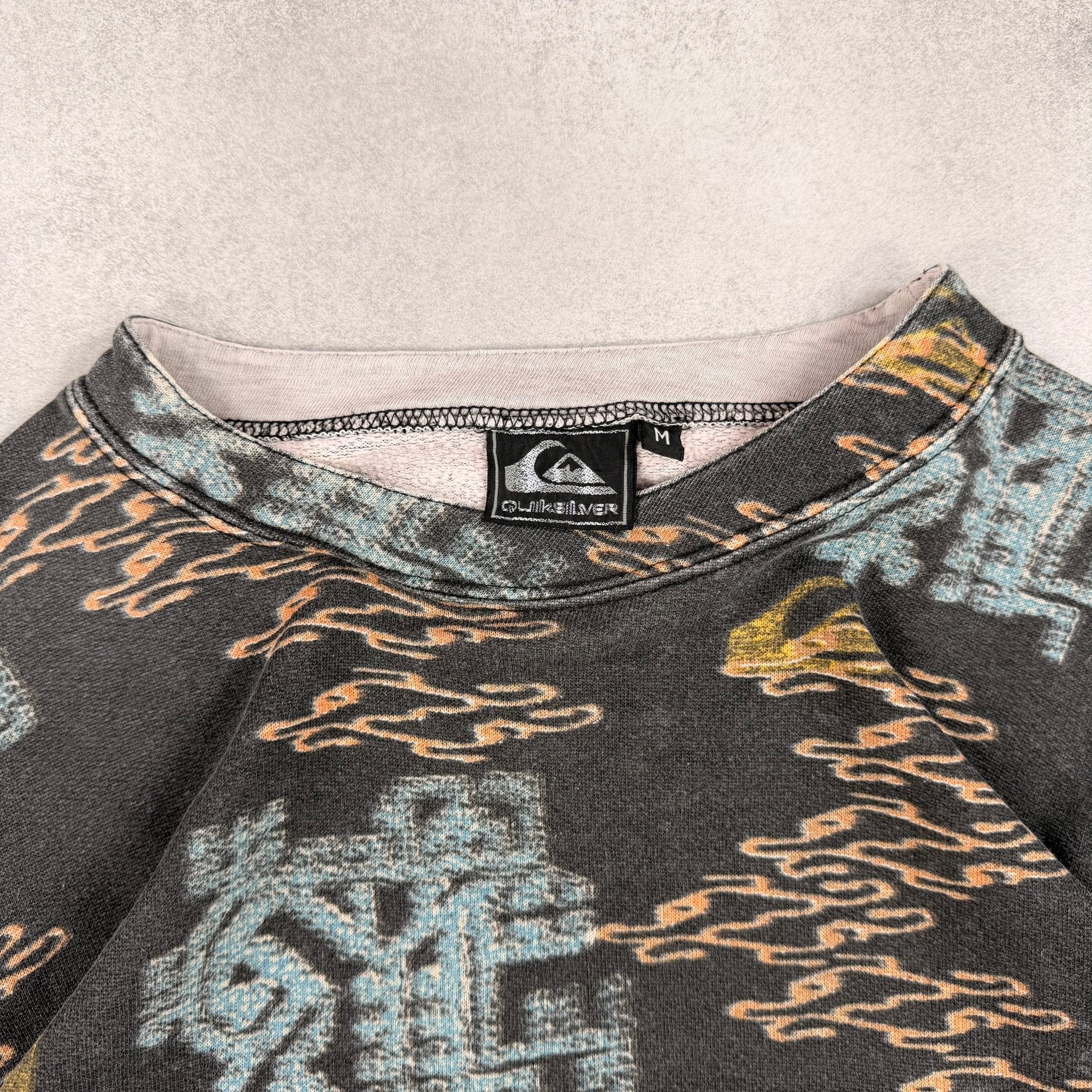 Quiksilver Printed Sweatshirt - M