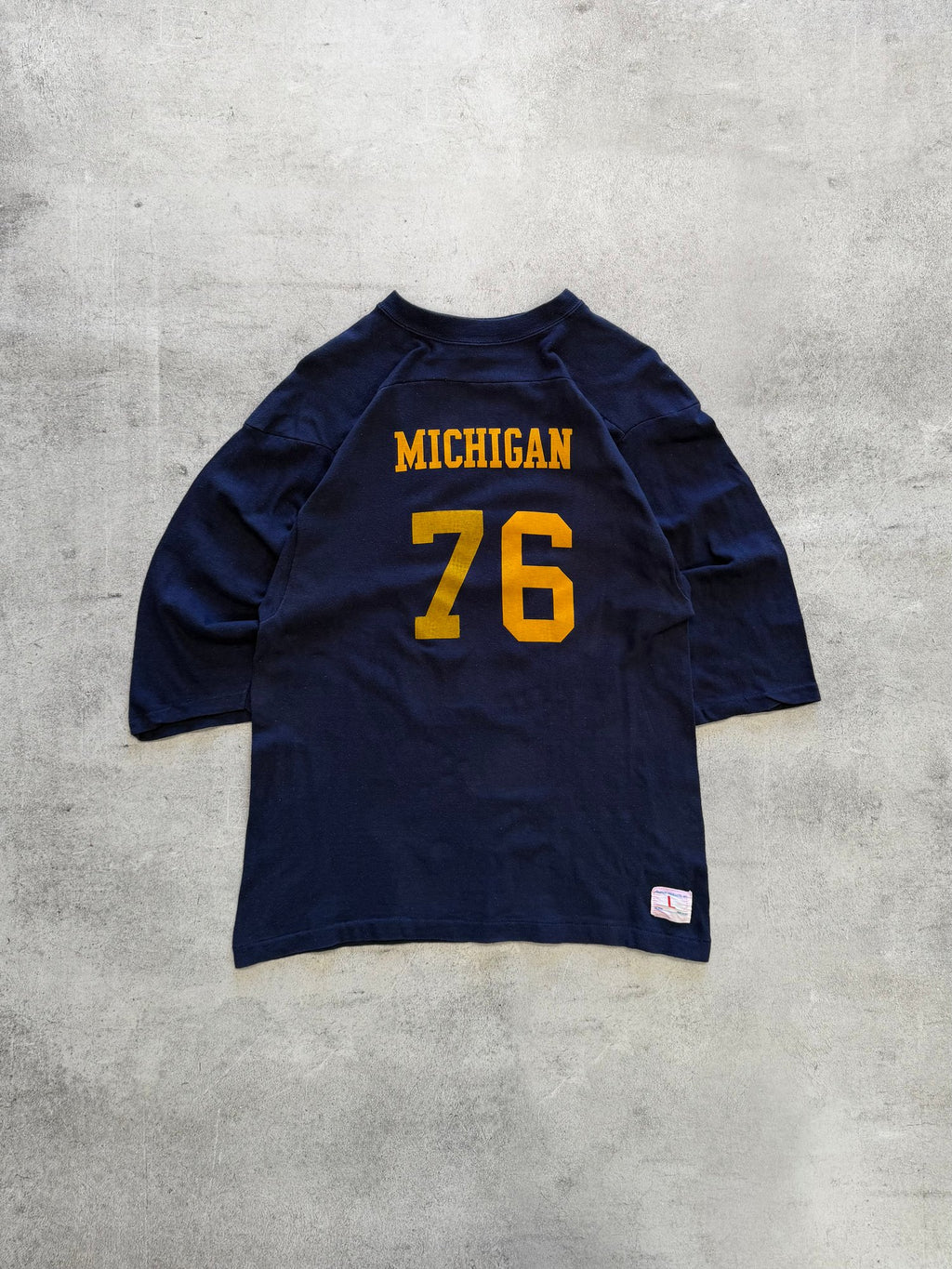 Champion Michigan 76 Navy Jersey - L