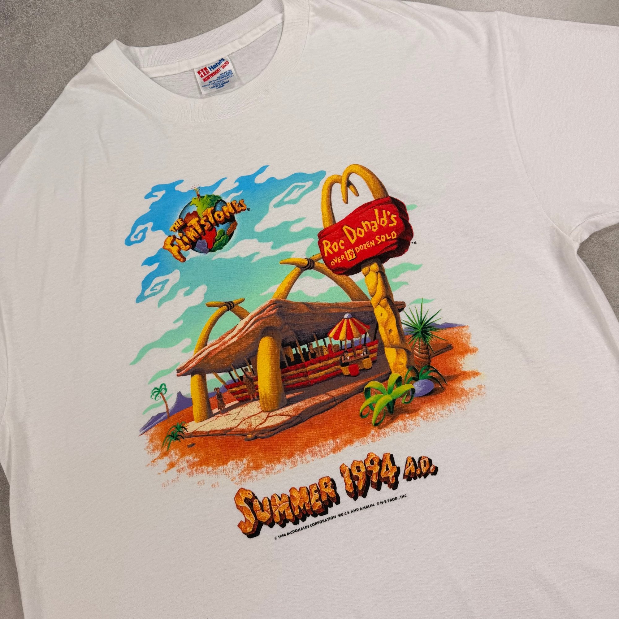 1994 Flintstones T-Shirt - XL
