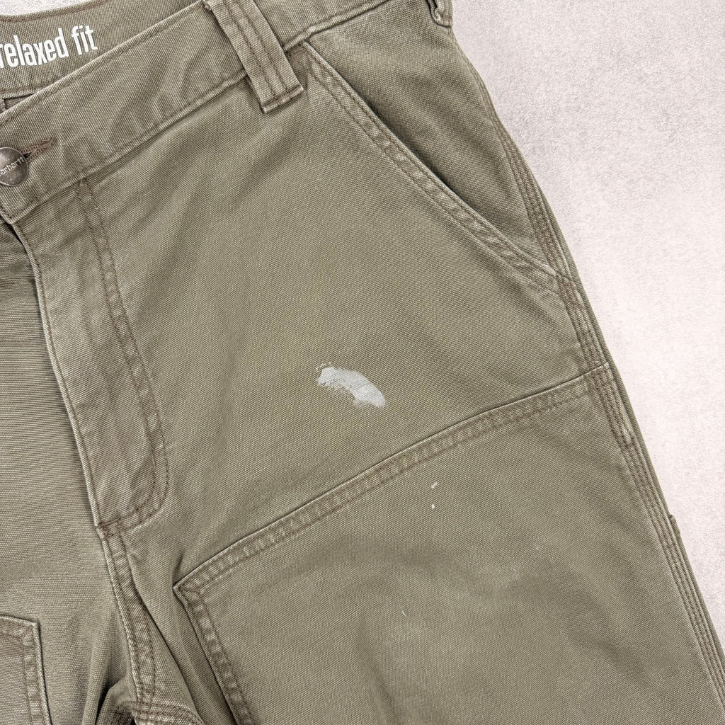 Carhartt Green Double Knee Pants - W36