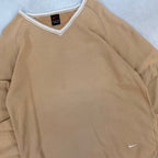Nike V-Neck Sweatshirt - M