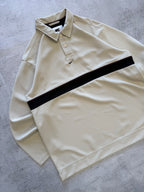 Vintage Nike Long Sleeve Polo - L