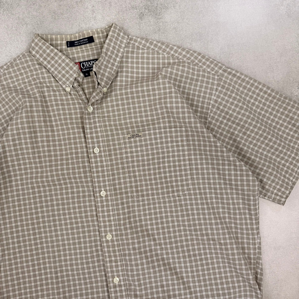 Chaps Ralph Lauren Short Sleeve Shirt - XL