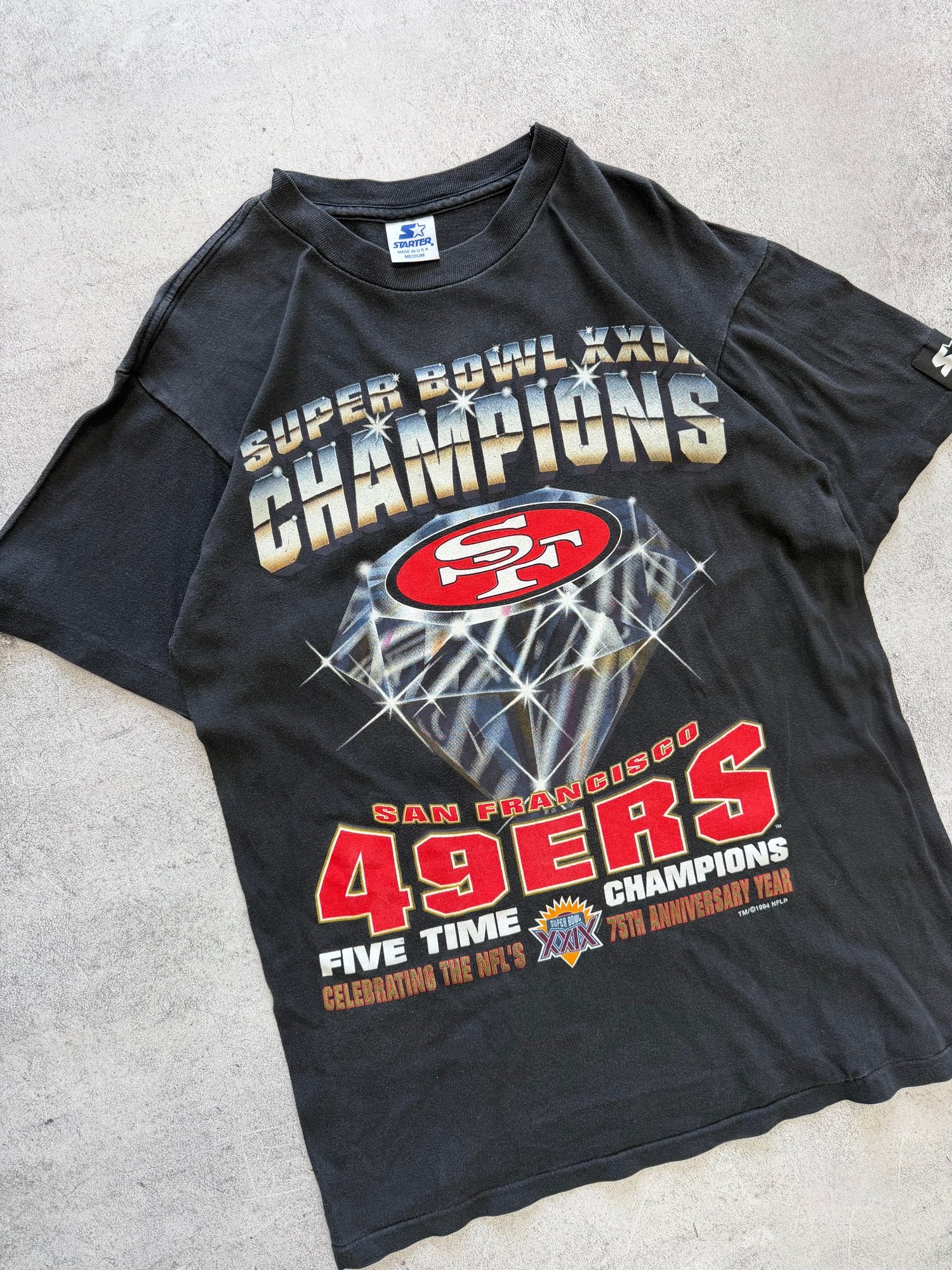 Starter 49ers Super Bowl T-Shirt - M