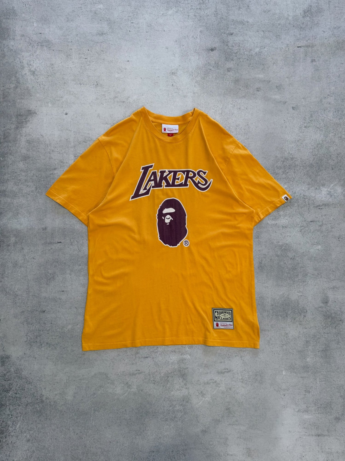 Mitchell & Ness Bape Lakers T-Shirt - XL