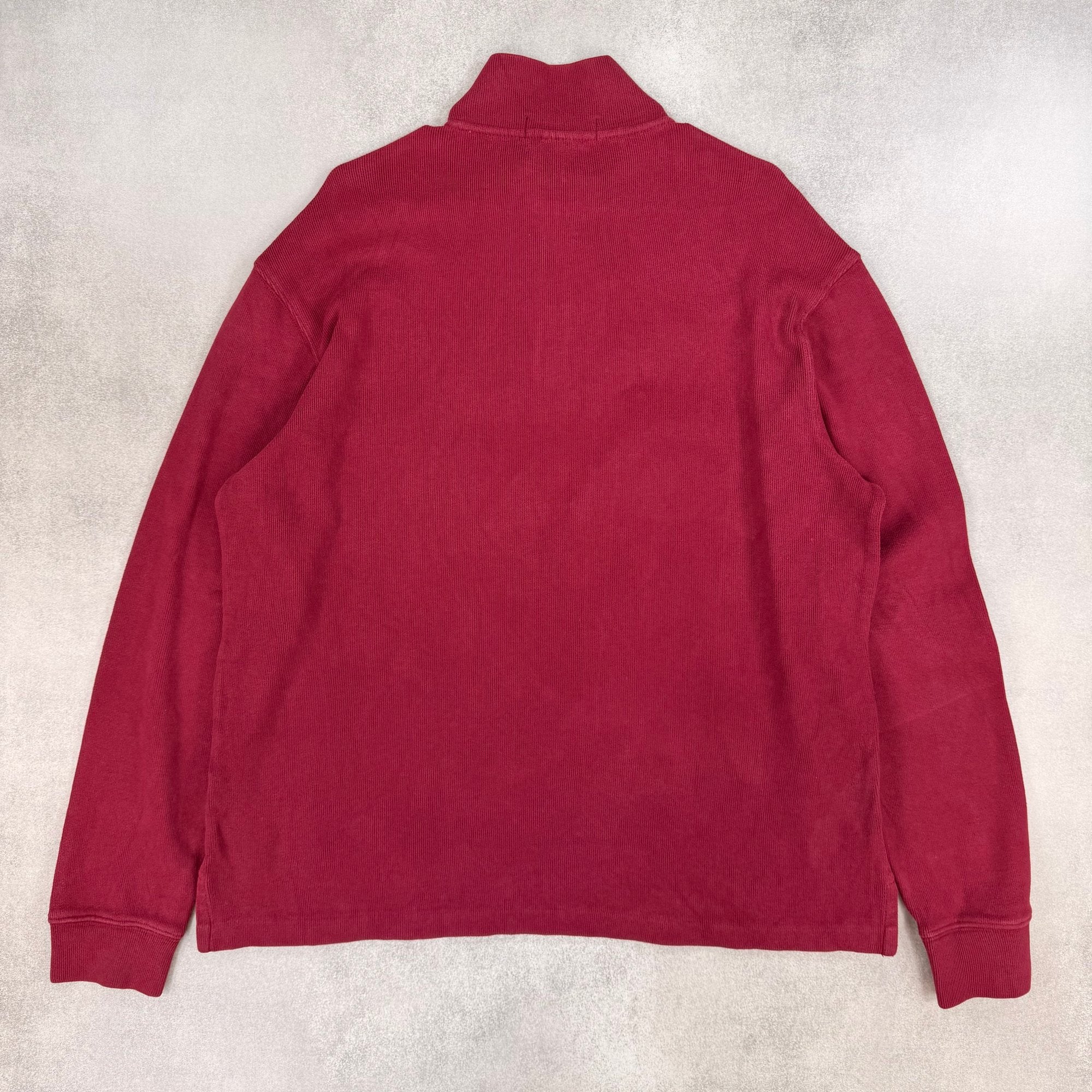 Ralph Lauren Quarter Zip Sweater - M