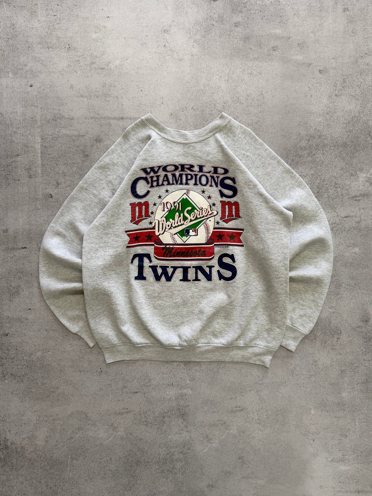 Vintage Minnesota Twins World Series 1991 Sweatshirt - L
