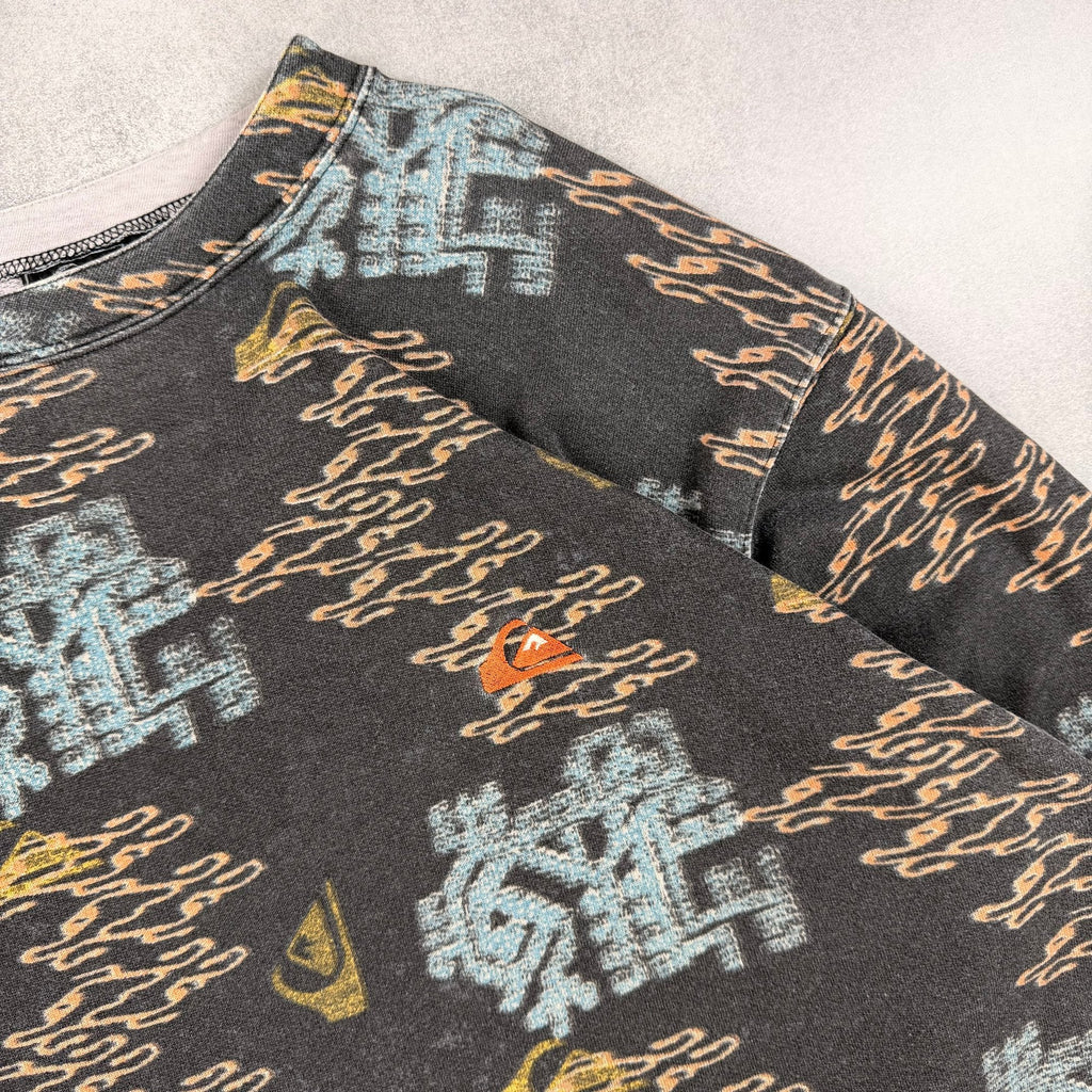 Quiksilver Printed Sweatshirt - M