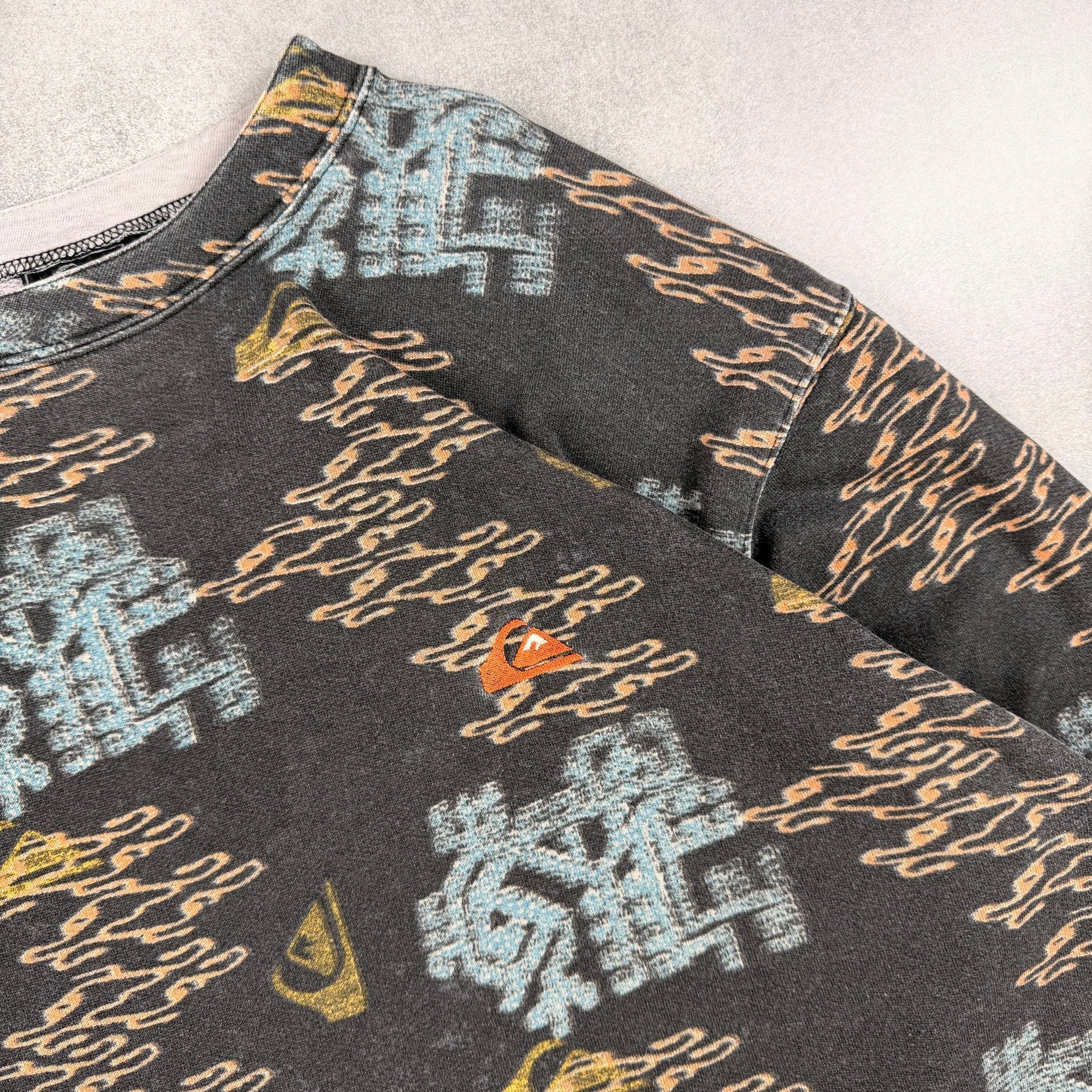 Quiksilver Printed Sweatshirt - M