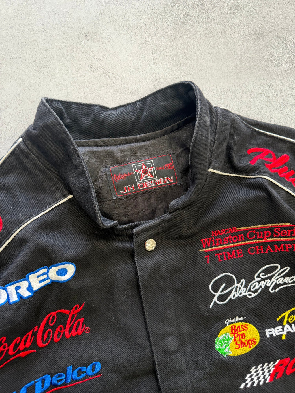 Vintage JH Design Dale Earnhardt NASCAR Jacket - XL