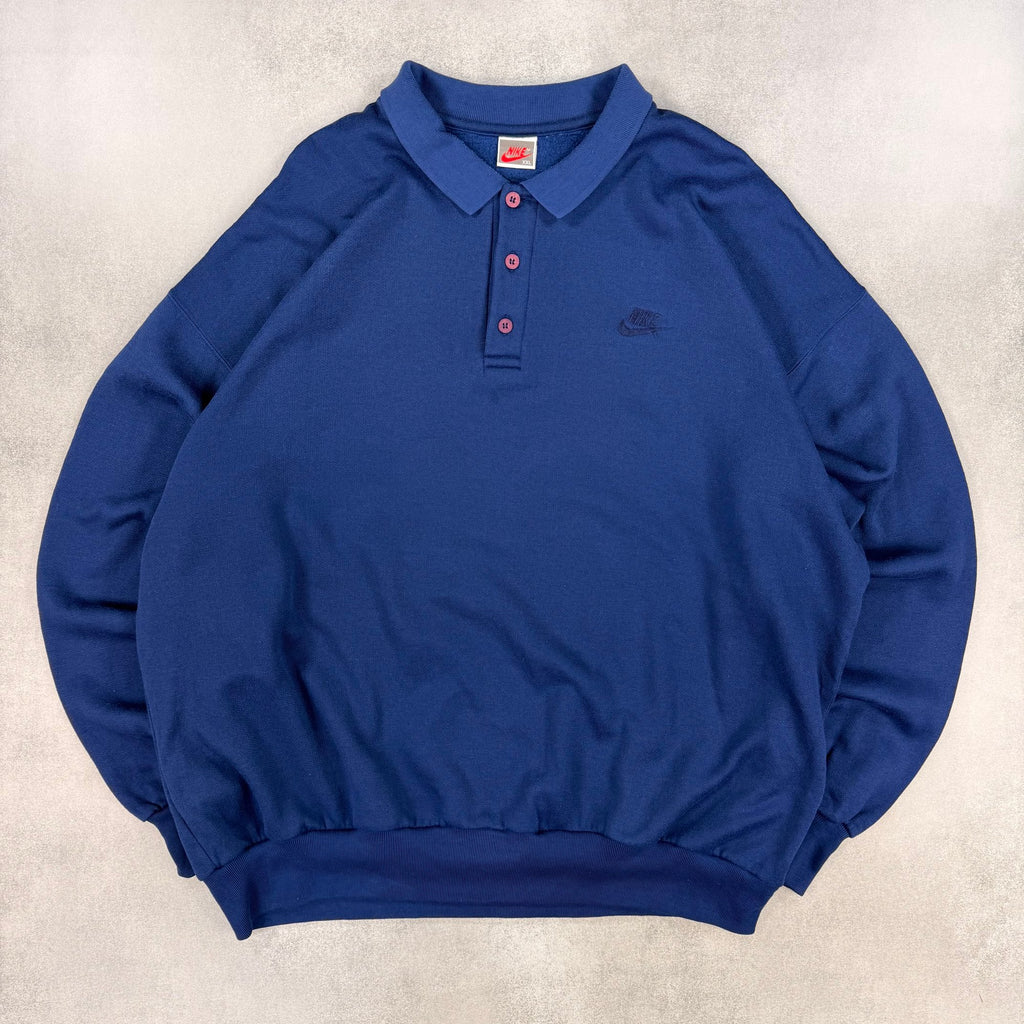 Nike Polo Sweatshirt - XXL