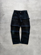 Carhartt Black Double Knee Workwear Pants - W32