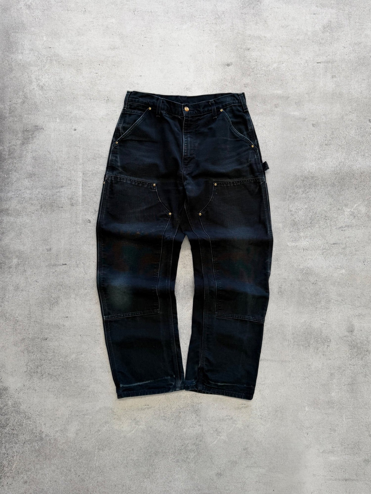 Carhartt Black Double Knee Workwear Pants - W32