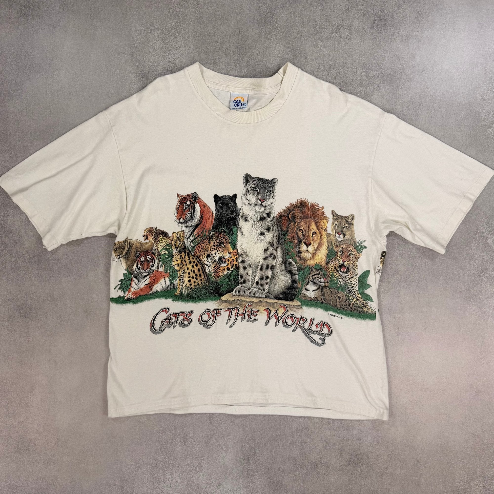 Cats of the World T-Shirt - XL
