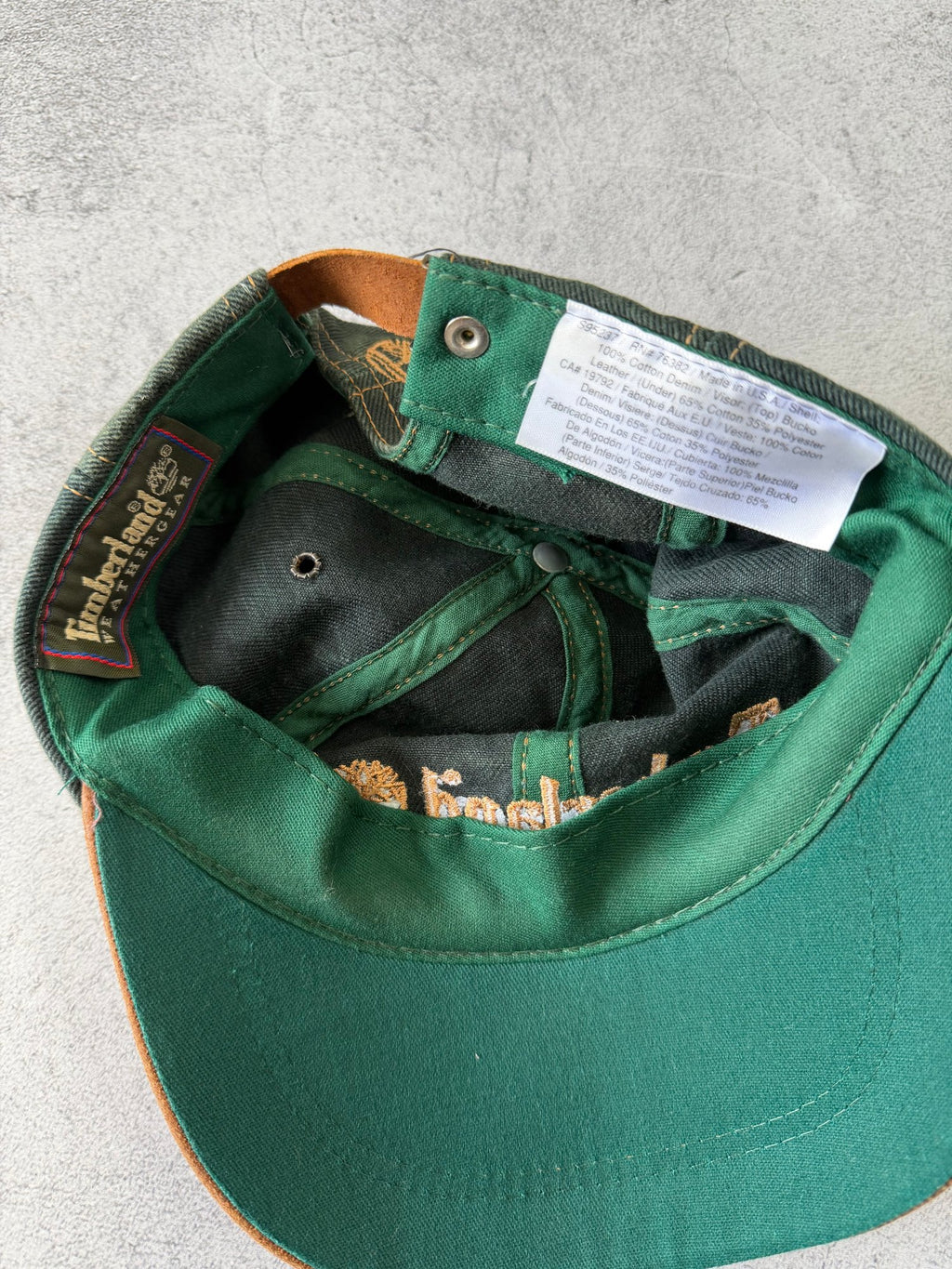 Timberland Vintage Baseball Cap