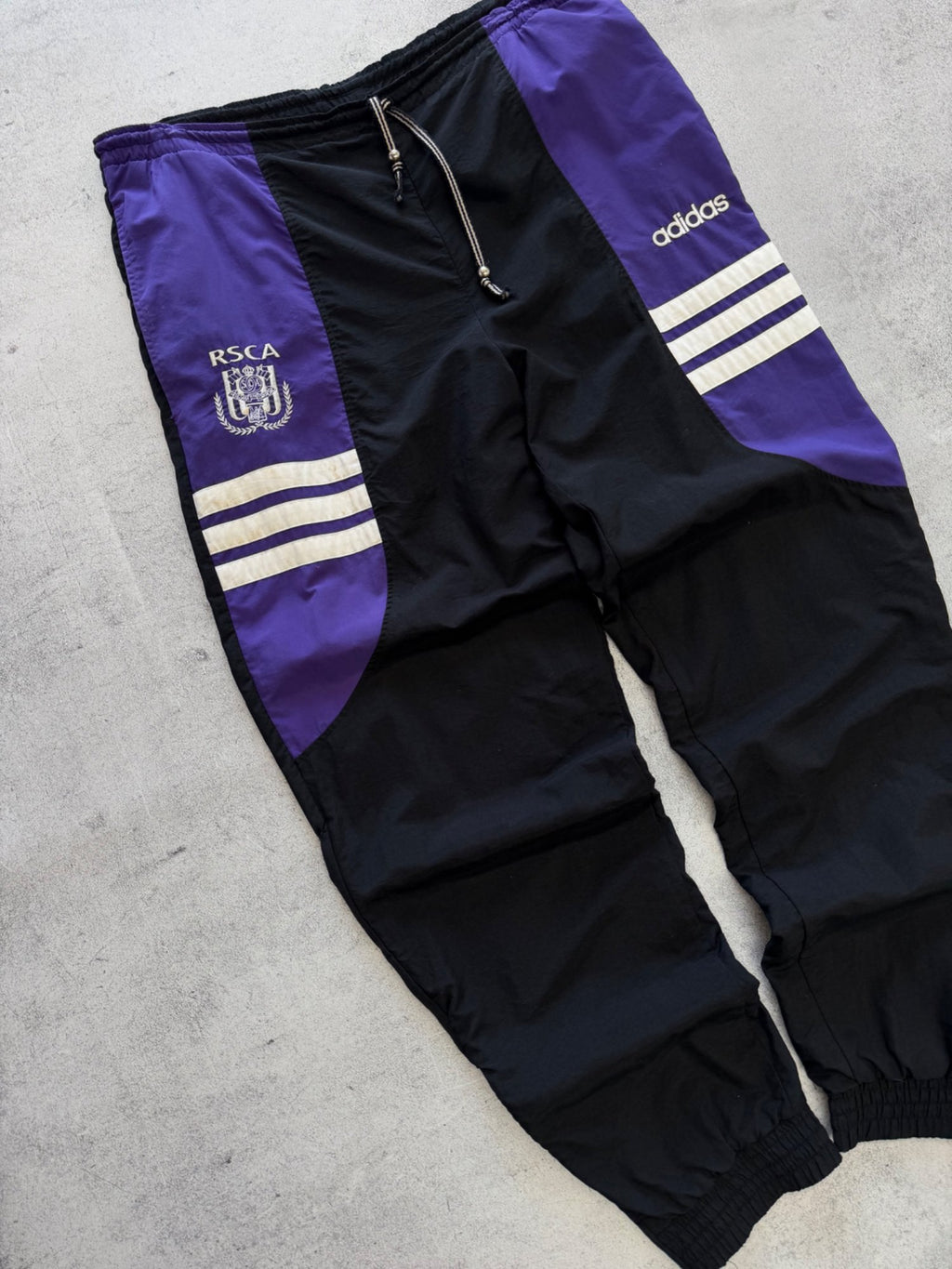 Vintage Adidas Anderlecht Football Club Track Pants - L