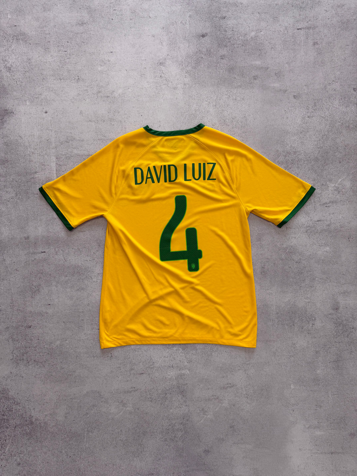Nike Brazil David Luiz Football Jersey - M
