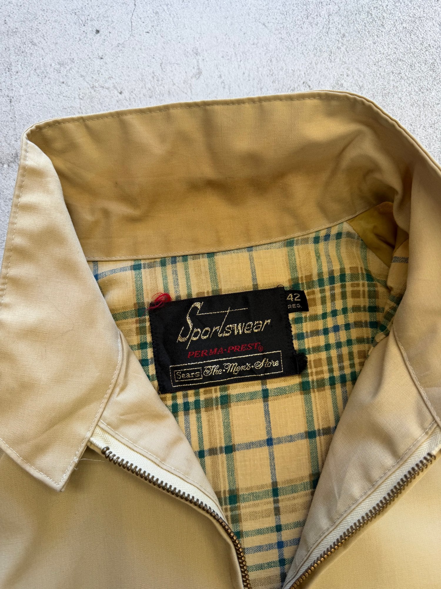 Vintage Sears Sportswear Perma-Prest Bomber Jacket - M