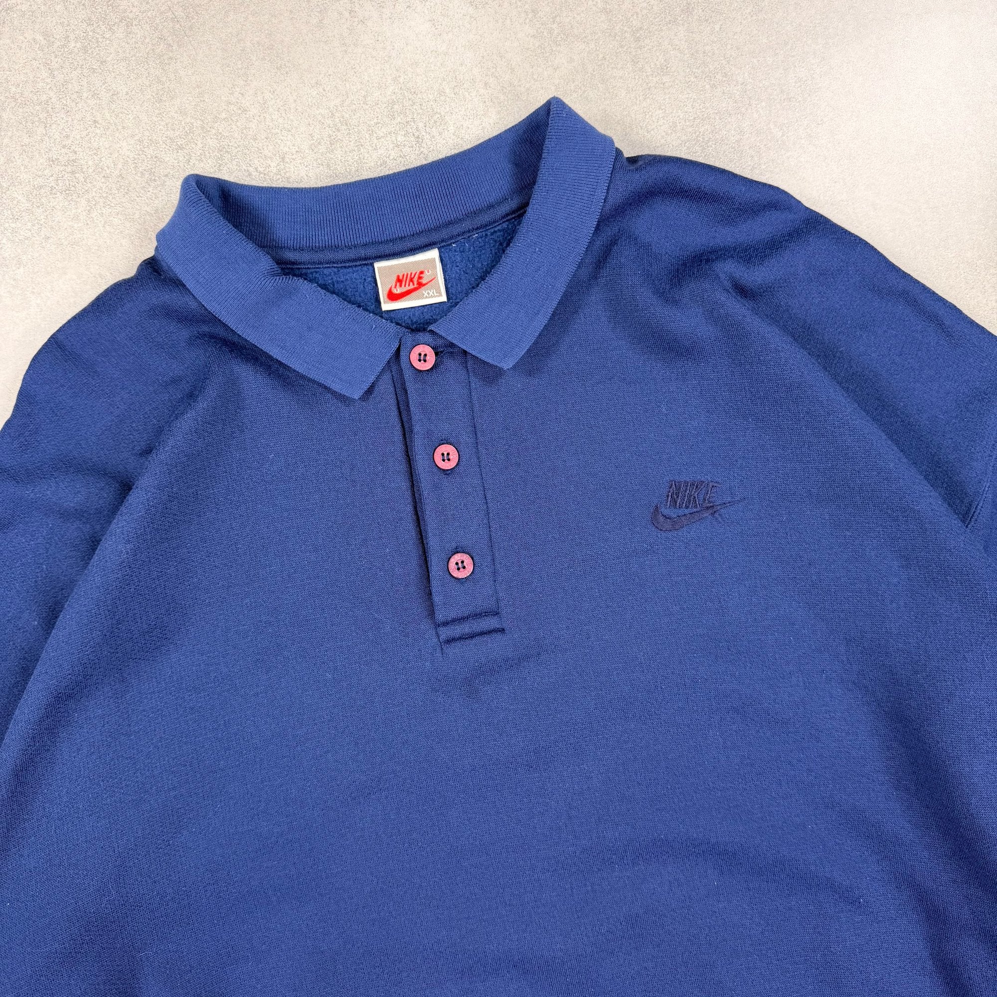 Nike Polo Sweatshirt - XXL